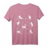 Katze Musik Haustier Katzenmotiv T-Shirt – Perfektes Geschenk für Katzenliebhaber, Katzenmamas und Musiker