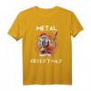 Heavy Metal Weihnachten Weihnachtsmann Rock Musik T-Shirt – Festliche Rock- und Metal-Designs für Metal- und Rockfans