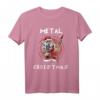 Heavy Metal Weihnachten Weihnachtsmann Rock Musik T-Shirt – Festliche Rock- und Metal-Designs für Metal- und Rockfans