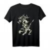 Heavy Metal Katze T-Shirt – Geschenk für Katzen Gitarre Rocker Fans
