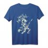 Heavy Metal Katze T-Shirt – Geschenk für Katzen Gitarre Rocker Fans