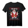 Heavy Metal Christmas Sleigher Hail Santa Claus Rock Musik T-Shirt – Perfekt für Weihnachtsfans, Musiker & Ugly Christmas Sweater Partys