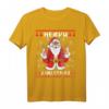 Heavy Metal Christmas Sleigher Hail Santa Claus Rock Musik T-Shirt – Perfekt für Weihnachtsfans, Musiker & Ugly Christmas Sweater Partys