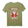 Heavy Metal Christmas Sleigher Hail Santa Claus Rock Musik T-Shirt – Perfekt für Weihnachtsfans, Musiker & Ugly Christmas Sweater Partys