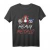 Chemie Heavy Metals T-Shirt – Lustiges Chemie Shirt für Wissenschaftler, Chemiker & Musikliebhaber als Geburtstags- & Weihnachtsgeschenk