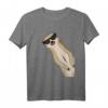 Lustiges Erdmännchen Mit Sonnenbrille T-Shirt – Perfekte Geschenkidee für Tierliebhaber, Zoo-Gänger & Sommeroutfit