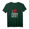 I Heart Horror Movies Lustig T-Shirt – Perfektes Geschenk für Horrorfilm-Fans & Halloween-Feiern