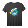 HapDuck Schlumpfe T-Shirt - Papa Smurf, Smurfette & All for One Official Lizenzartikel für Fans