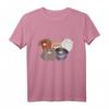 Kawaii Hunde Manga Anime T-Shirt für Damen, Mädchen & Kinder – Bunte Tier-Motive für Anime- und Manga-Fans, perfekt als Geschenk