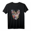 Hirsch T-Shirt Damen - Buntes Trachtenshirt für Volksfeste, Oktoberfest & Wiesn, lustiges Dirndl Ersatz, bayerisches Trachtenoutfit