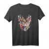 Hirsch T-Shirt Damen - Buntes Trachtenshirt für Volksfeste, Oktoberfest & Wiesn, lustiges Dirndl Ersatz, bayerisches Trachtenoutfit