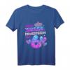 Kinder Prinzessin T-Shirt zum 6. Geburtstag mit Krone, Sternen & Herz – Perfekte Geburtstagsdeko & Geschenk für kleine Prinzessinnen