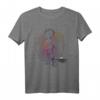 Marvel Guardians Vol. 2 Groot Watercolor Swirl T-Shirt - Offiziell lizenziertes Marvel Fan Shirt für Groot Fans