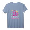Endlich zweistellig Mädchen T-Shirt mit Krone & Herz – Perfektes Geburtstagsoutfit für die 10. Feier & Erinnerung an den Ehrentag