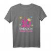 Endlich zweistellig Mädchen T-Shirt mit Krone & Herz – Perfektes Geburtstagsoutfit für die 10. Feier & Erinnerung an den Ehrentag
