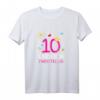 Endlich zweistellig Mädchen T-Shirt mit Krone & Herz – Perfektes Geburtstagsoutfit für die 10. Feier & Erinnerung an den Ehrentag