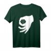 Jugend Handzeichen Reingeguckt Spiel Spruch T-Shirt mit Rückenprint – Lustiges Schul- und Freizeitshirt für Teens