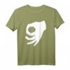 Jugend Handzeichen Reingeguckt Spiel Spruch T-Shirt mit Rückenprint – Lustiges Schul- und Freizeitshirt für Teens