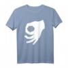 Jugend Handzeichen Reingeguckt Spiel Spruch T-Shirt mit Rückenprint – Lustiges Schul- und Freizeitshirt für Teens
