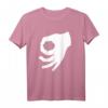 Jugend Handzeichen Reingeguckt Spiel Spruch T-Shirt mit Rückenprint – Lustiges Schul- und Freizeitshirt für Teens