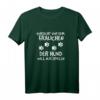 Vorsicht vor dem Frauchen Hund will nur spielen T-Shirt – Lustiges Geschenk für Hundeliebhaberinnen, Geburtstags- & Weihnachtsgeschenk für Hundemädchen