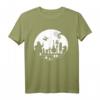 HapDuck The Nightmare Before Christmas Silhouette T-Shirt – Offizielles Halloween & Geburtstags Merchandise für Männer, Frauen, Kinder
