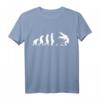 Judo Evolution cooles Judoka Retro Geschenk T-Shirt – Originelles Geburtstagsgeschenk für Judo-Fans und Kämpfer