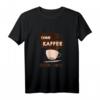 Kaffeetrinker Spruch Ohne Kaffee ohne mich Morgenmuffel T-Shirt – Perfekt für Kaffeeliebhaber & Café Besucher