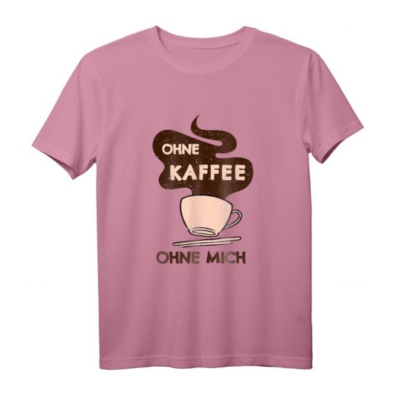 Kaffeetrinker Spruch Ohne Kaffee ohne mich Morgenmuffel T-Shirt – Perfekt für Kaffeeliebhaber & Café Besucher Kaffeetrinker Spruch Ohne Kaffee ohne mich Morgenmuffel T-Shirt – Perfekt für Kaffeeliebhaber & Café Besucher