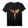 Kickboxen Kickboxer Taekwondo Karate Frauen Mädchen Kinder T-Shirt – Perfektes Geschenk für Kampfsportliebhaber zu Weihnachten & Geburtstag