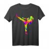 Kickboxen Kickboxer Taekwondo Karate Frauen Mädchen Kinder T-Shirt – Perfektes Geschenk für Kampfsportliebhaber zu Weihnachten & Geburtstag