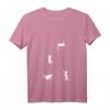 Niedliches Katzen Musiknoten T-Shirt für Musiker, Tierliebhaber & Musikfans – Perfektes Geschenk zu Weihnachten & Geburtstag