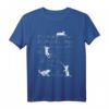 Niedliches Katze Musiknote Vintage Retro Musiker T-Shirt – Lustiges Geschenk für Musiker, Musiklehrer und Tierliebhaber zu Weihnachten & Geburtstag