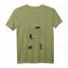 Niedliches Katzen Musiknote Vintage T-Shirt für Musiker, Tierliebhaber & Musikfreunde – Perfektes Geschenk zu Weihnachten & Geburtstag