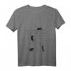 Niedliches Katzen Musiknote Vintage T-Shirt für Musiker, Tierliebhaber & Musikfreunde – Perfektes Geschenk zu Weihnachten & Geburtstag