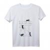 Niedliches Katzen Musiknote Vintage T-Shirt für Musiker, Tierliebhaber & Musikfreunde – Perfektes Geschenk zu Weihnachten & Geburtstag