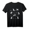 Niedliche Katzen Kätzchen Musiknote Notenschlüssel Musiker T-Shirt – Lustiges Design für Musiker, Musikliebhaber, Bands und Musikschulen