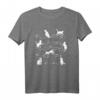 Niedliche Katzen Kätzchen Musiknote Notenschlüssel Musiker T-Shirt – Lustiges Design für Musiker, Musikliebhaber, Bands und Musikschulen