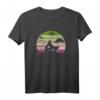 Katzenmama Damen T-Shirt mit Katzenbaby und Miau Motiv – Lustiges Geschenk für Katzenliebhaberinnen, Geburtstagsidee & Pyjama für Katzenfans