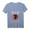 Lustiges Katzen Design T-Shirt für Katzenmamas – Humorvolles Geschenk gegen Kinderfragen, ideal für Katzenliebhaber und Geburtstagsgeschenke