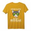 Lustiges Reggae Katze T-Shirt für Musik- und Tierliebhaber – Perfekt für Festivals, Freunde & Geburtstage