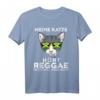 Lustiges Reggae Katze T-Shirt für Musik- und Tierliebhaber – Perfekt für Festivals, Freunde & Geburtstage