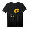 Best Cat Mom Ever Sonnenblume Langarmshirt – Perfektes Muttertags- und Geburtstagsgeschenk für Katzenliebhaberinnen