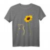 Best Cat Mom Ever Sonnenblume Langarmshirt – Perfektes Muttertags- und Geburtstagsgeschenk für Katzenliebhaberinnen