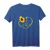 Katzenmama Sonnenblume T-Shirt – Süßes Herz-Design für Katzenliebhaberinnen, Muttertag & Geburtstagsgeschenk