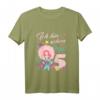 Meerjungfrau Mitgebsel T-Shirt für den 5. Geburtstag Mädchen – Perfektes Geschenk & Mitbringsel für Kindergeburtstag, Meerjungfrau Design