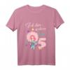 Meerjungfrau Mitgebsel T-Shirt für den 5. Geburtstag Mädchen – Perfektes Geschenk & Mitbringsel für Kindergeburtstag, Meerjungfrau Design