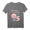 Meerjungfrau Mitgebsel T-Shirt für den 5. Geburtstag Mädchen – Perfektes Geschenk & Mitbringsel für Kindergeburtstag, Meerjungfrau Design