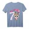 Kinder Reh Geburtstagsshirt für 7 Jahre – Lustiges Geburtstagsoutfit für Mädchen und Jungen, Geschenkidee für den siebten Geburtstag