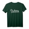 Lustiges 16. Geburtstag T-Shirt für Mädchen - Perfekte Geschenk- und Dekorationsidee zum 16. Geburtstag